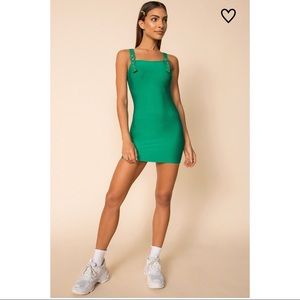 Superdown S Green Aurora Mini Dress
